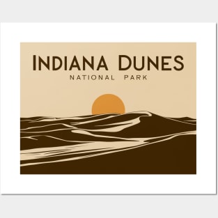 Indiana Dunes National Park Sunset Posters and Art